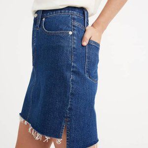 Madewell jean skirt